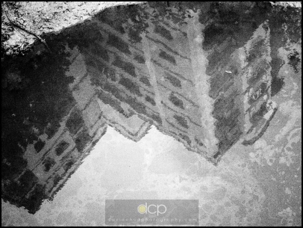Reflection #2 (abstract) Olympus E-P1, B&W art filter