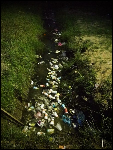 littered drain littered drain, Bintulu
