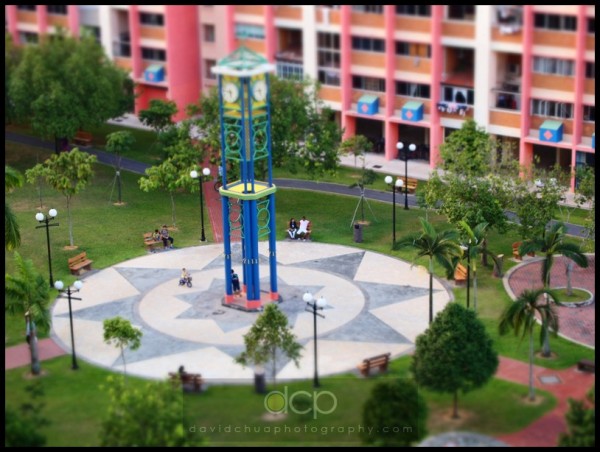 Another view of the HDB Recreational Park, Singapore HDB Flats are like condominiums!